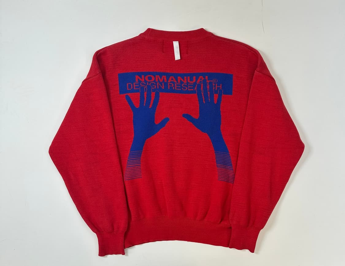 노메뉴얼 크루넥 니트  상품이미지3