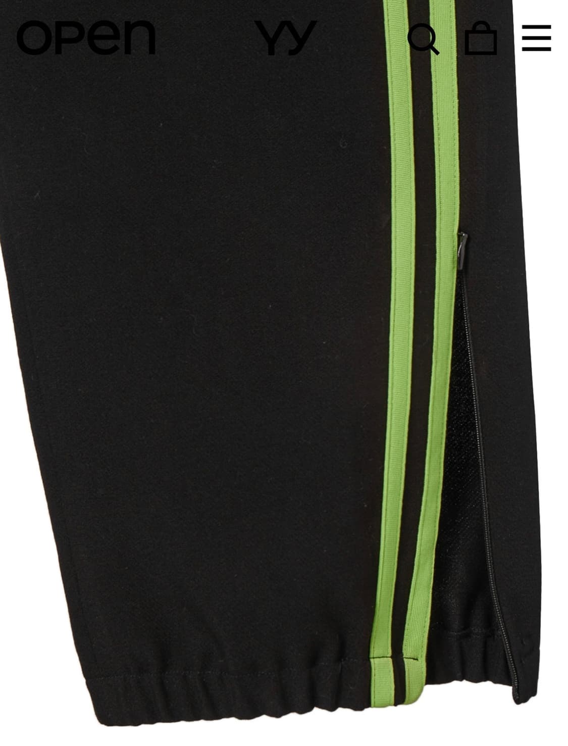 더오픈프로덕트(OPEN YY)테이퍼드 와이드 팬츠 상품이미지5