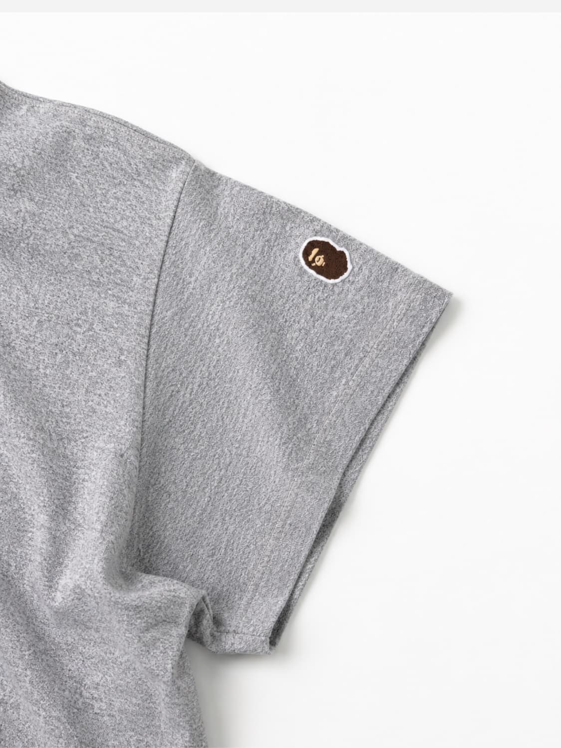 BAPE (구)베이프 로고 레이온 혼방 티셔츠 상품이미지3