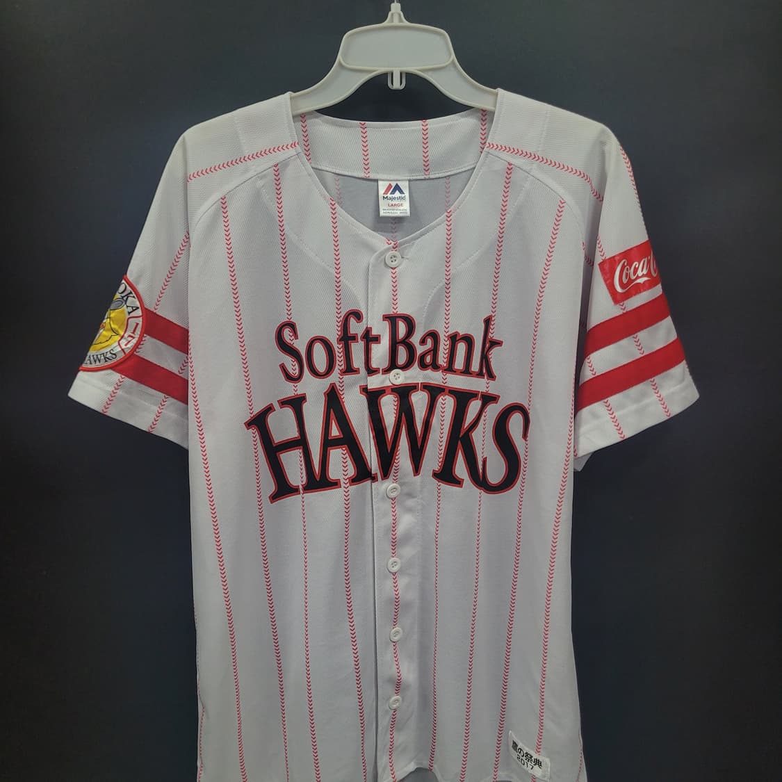 MAJESTIC 마제스틱 SOFTBANK HAWKS 유니폼 상품이미지1