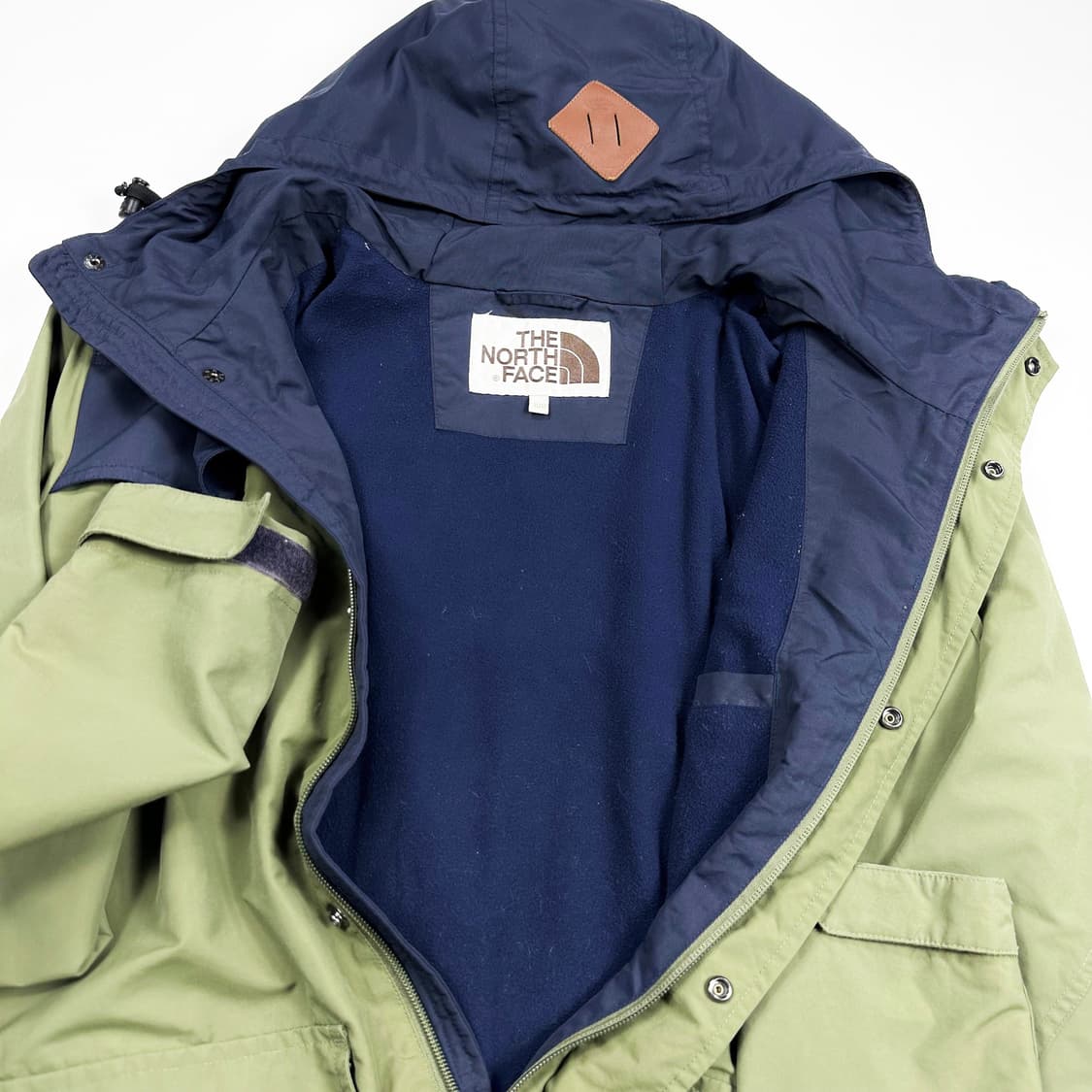 노스페이스 화이트라벨 카키 바람막이 자켓 (L) 상품이미지4