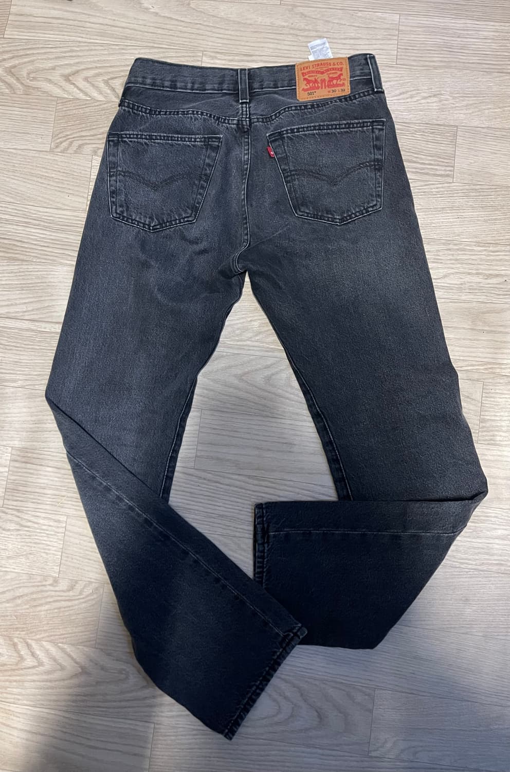 리바이스 501 블랙진 W30 L32 상품이미지2