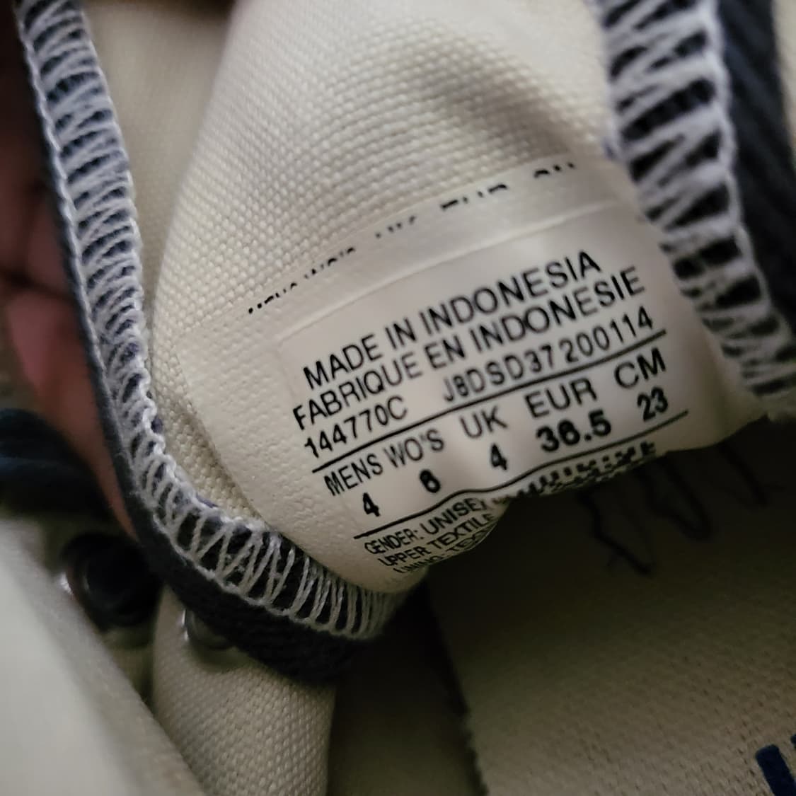 컨버스 척테일러 워시드 백집 네이비(230) 상품이미지7