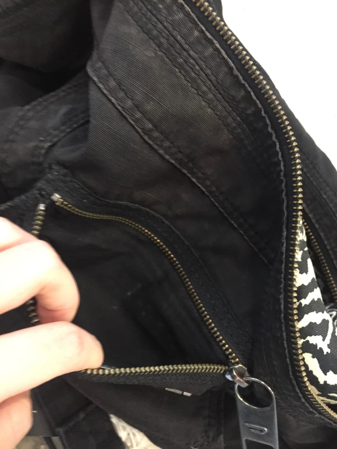 Diesel archive shoulder bag - black 상품이미지8