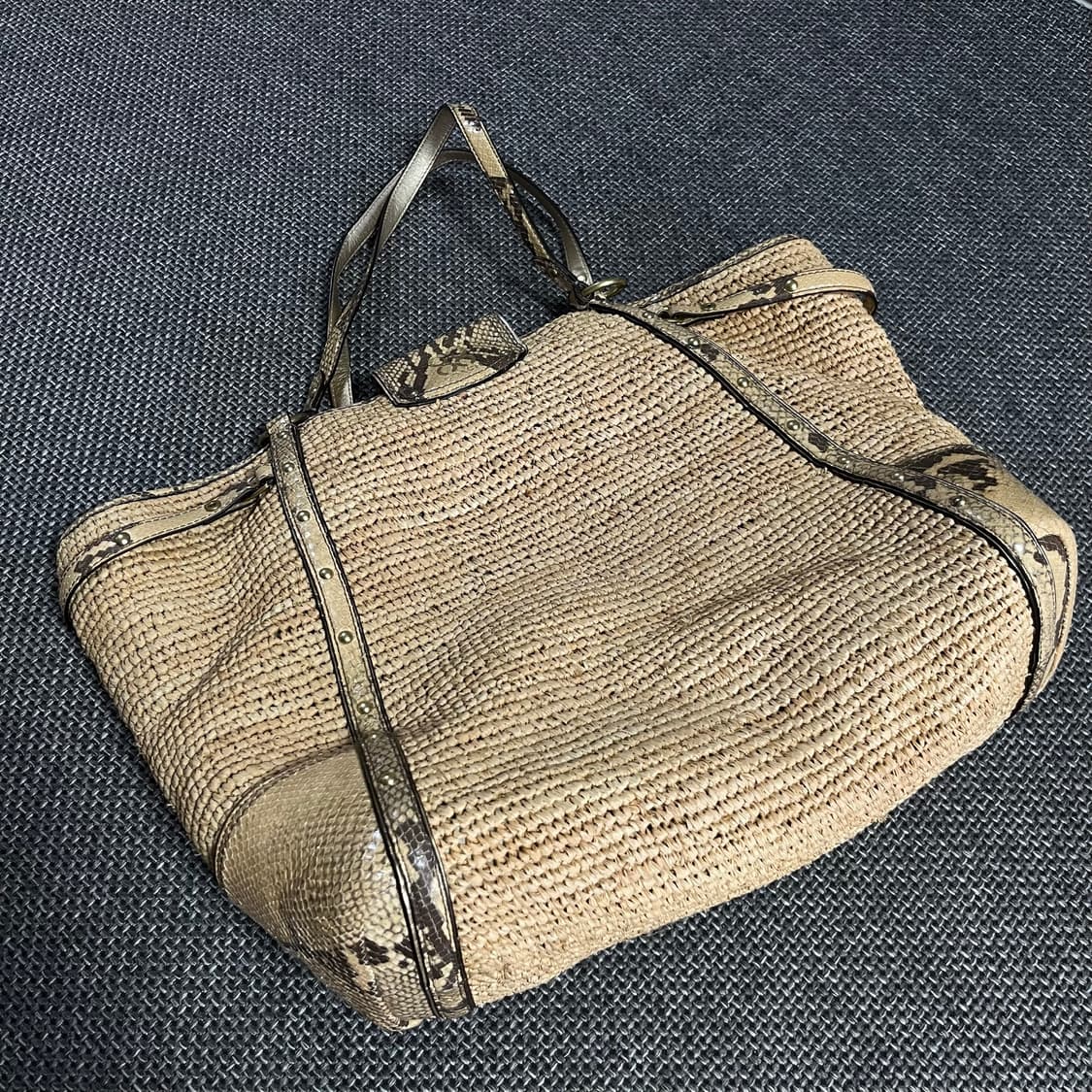 코치 COACH 내추럴 스트로우 토트백 숄더백 상품이미지9
