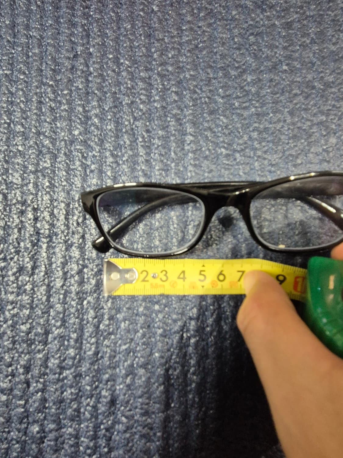 검정 뿔테 안경 (도수없음) 상품이미지10