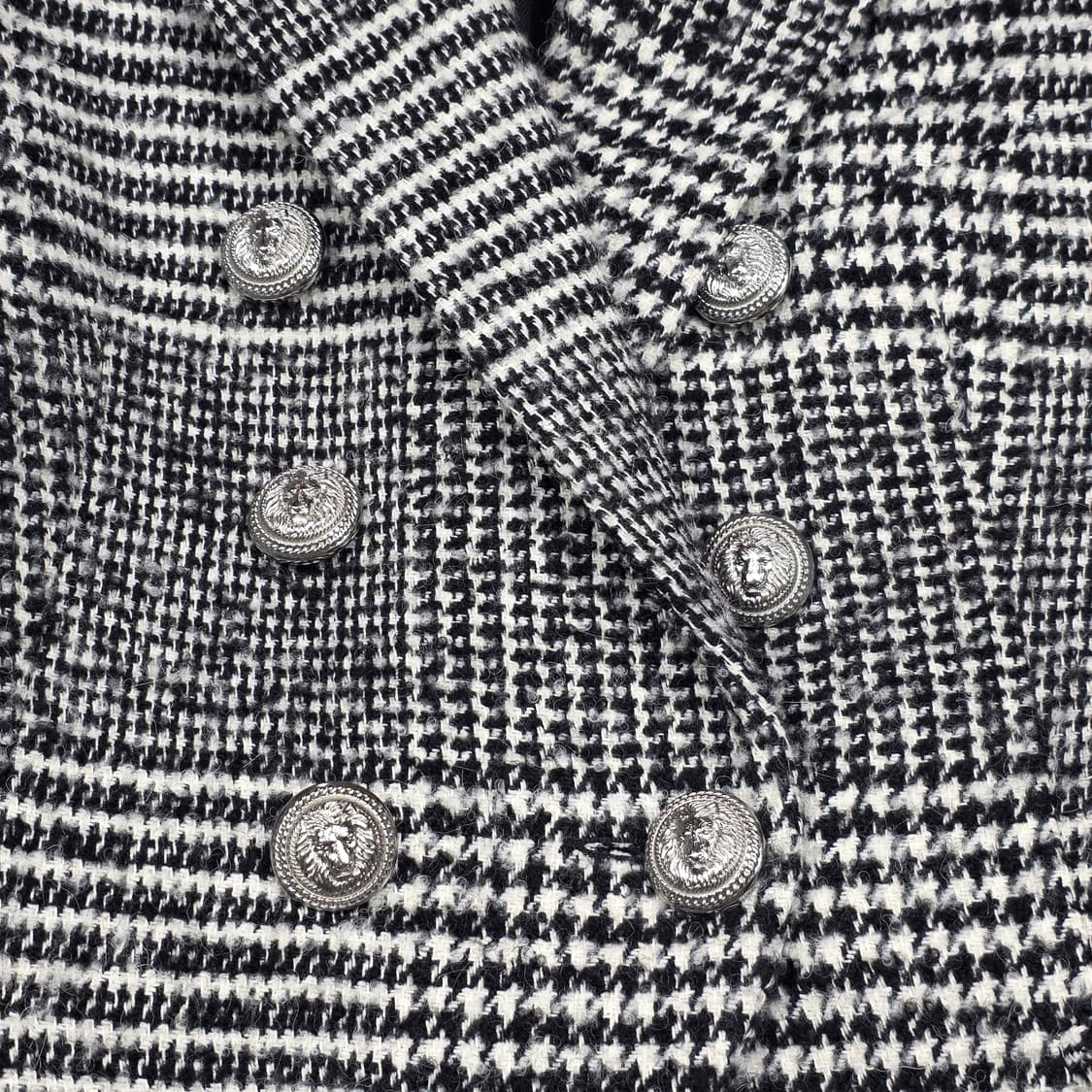 발망 여성 하운드투스 트위드 더블자켓 상품이미지3