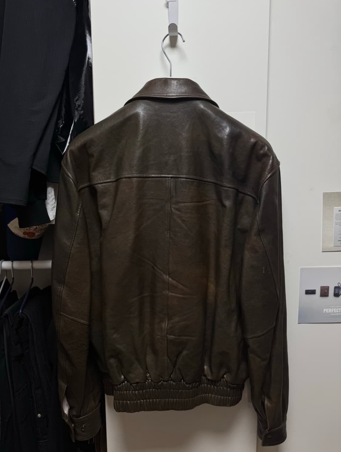 COOR A-2 브라운 레더 23시즌 상품이미지2