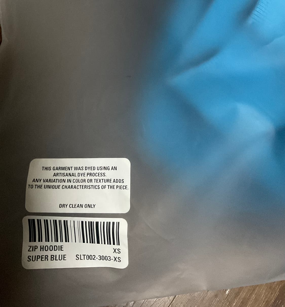 skylrk 스카이라크 슈퍼블루 후드 집업 XS 상품이미지2