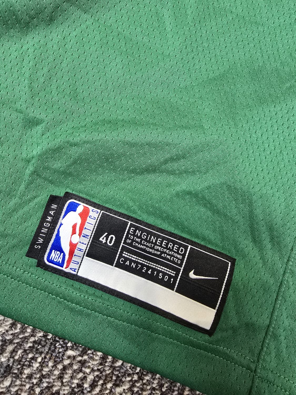 NBA 제이슨 테이텀 보스턴 셀틱스 나이키 스윙맨 저지 M 상품이미지2