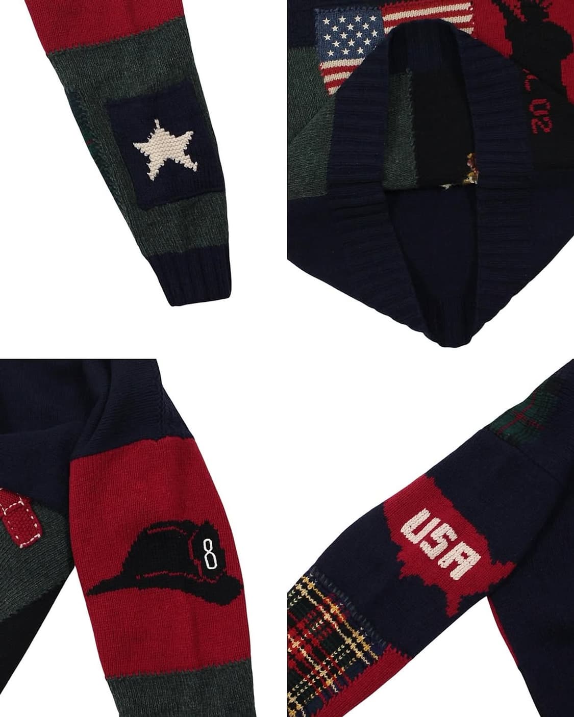 폴로랄프로렌 9/11 테러 추모 울 핸드 니트 RL02 빈티지 상품이미지8