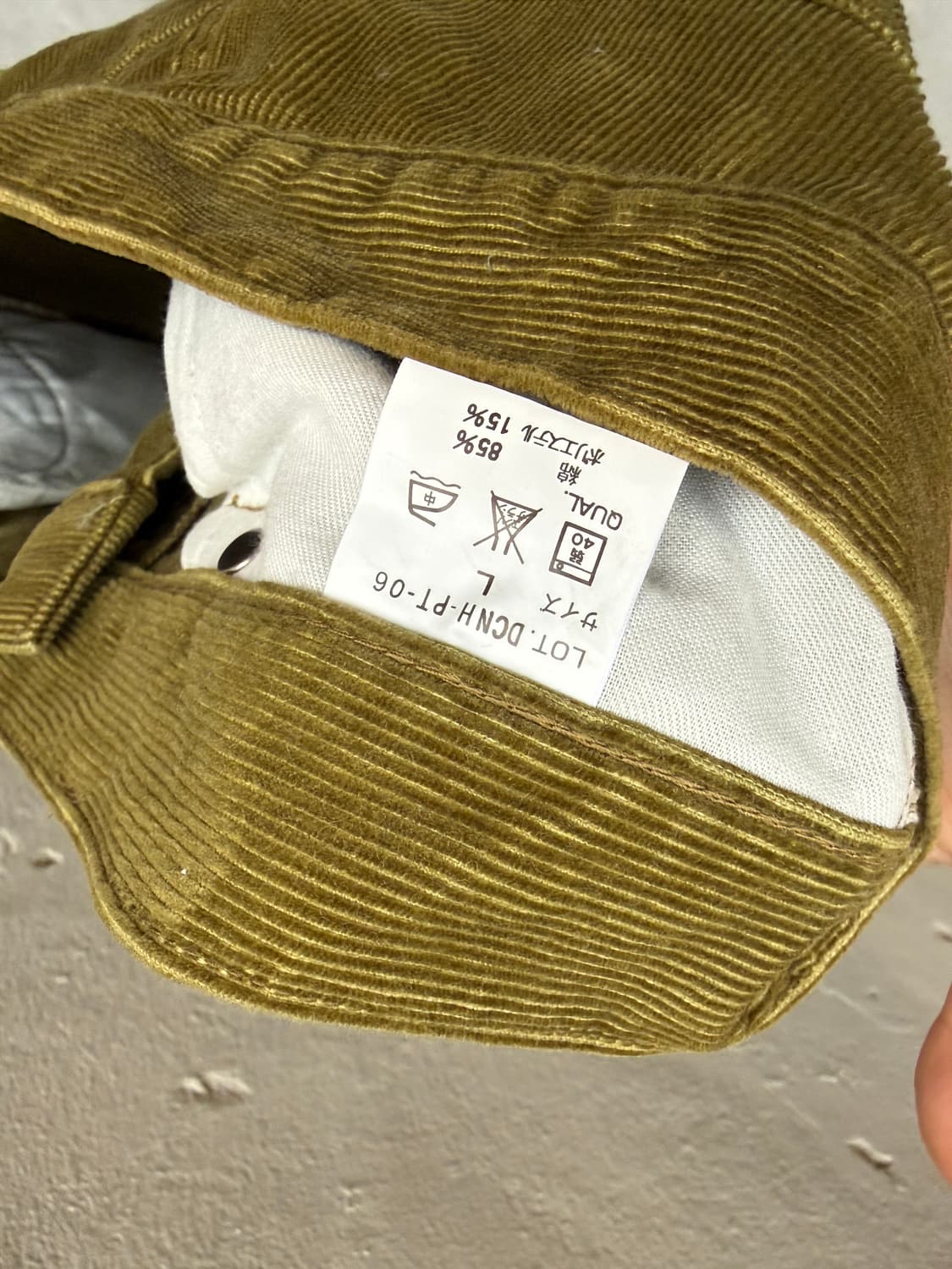 네이버후드 코듀로이 카고 상품이미지7