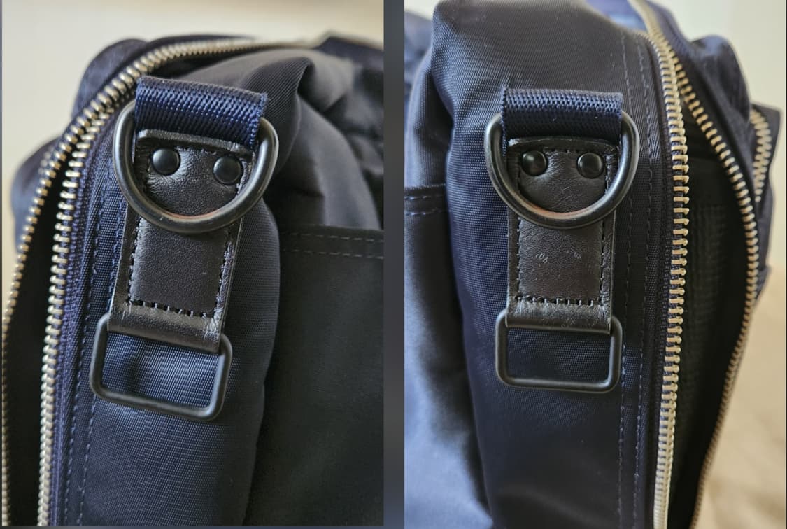 요시다 포터 Porter 리프트 2way 브리프케이스 네이비 상품이미지5