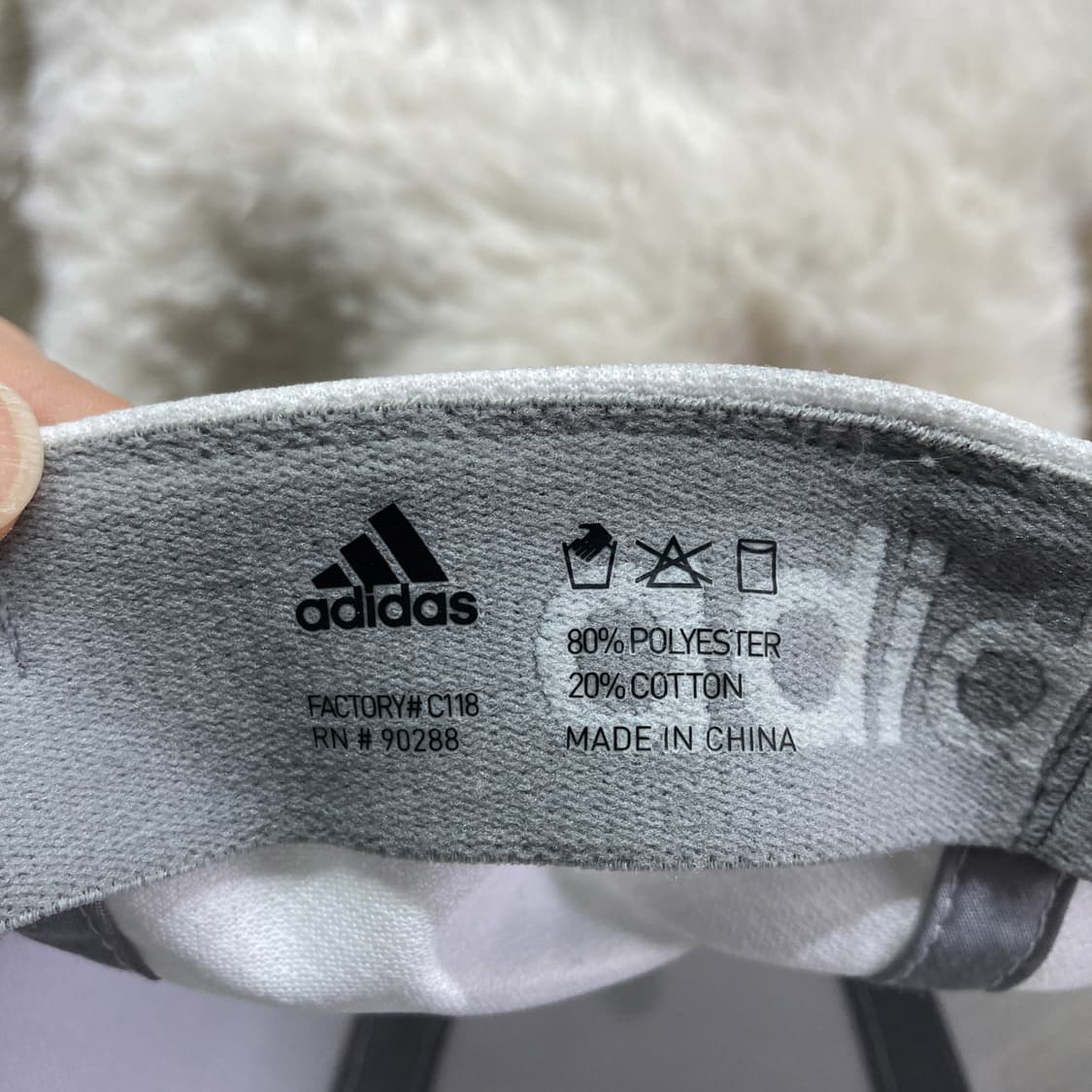 아디다스 남성 스포츠캡모자 그레이 영구제  상품이미지5