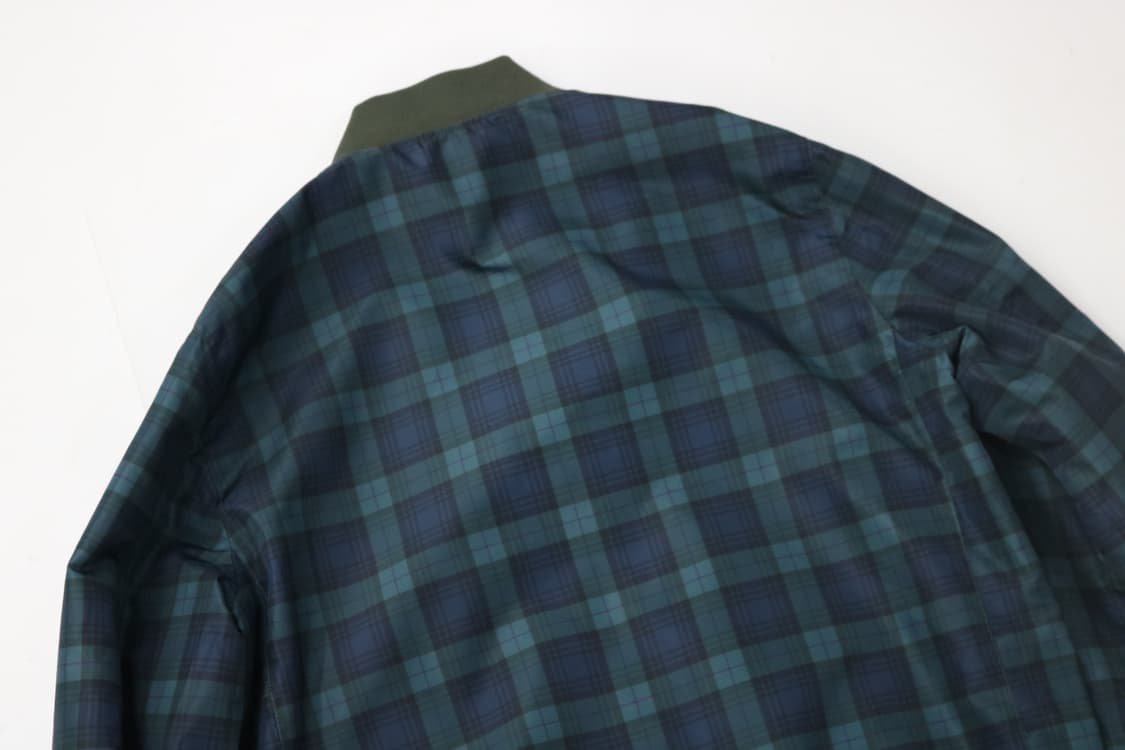 Nano Base 나노베이스 리버시블 체크 항공점퍼 MA-1 (L) 상품이미지10