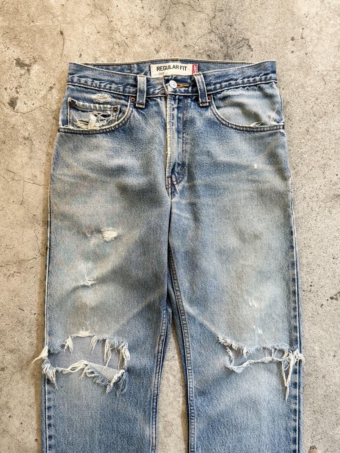 Vintage Levi’s 505 Distressed Denim Pant 상품이미지3