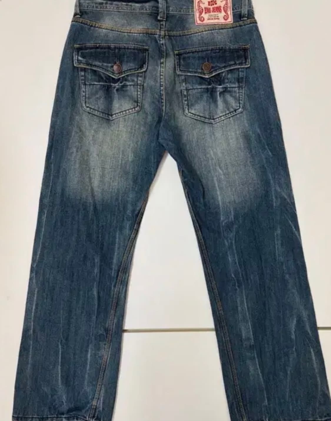 빈티지 와이드 데님팬츠 상품이미지3