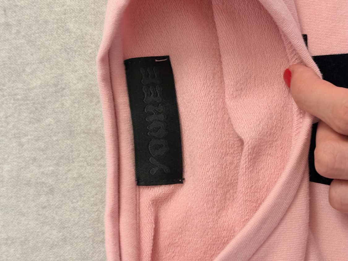 유희 티셔츠 핑크 상품이미지3