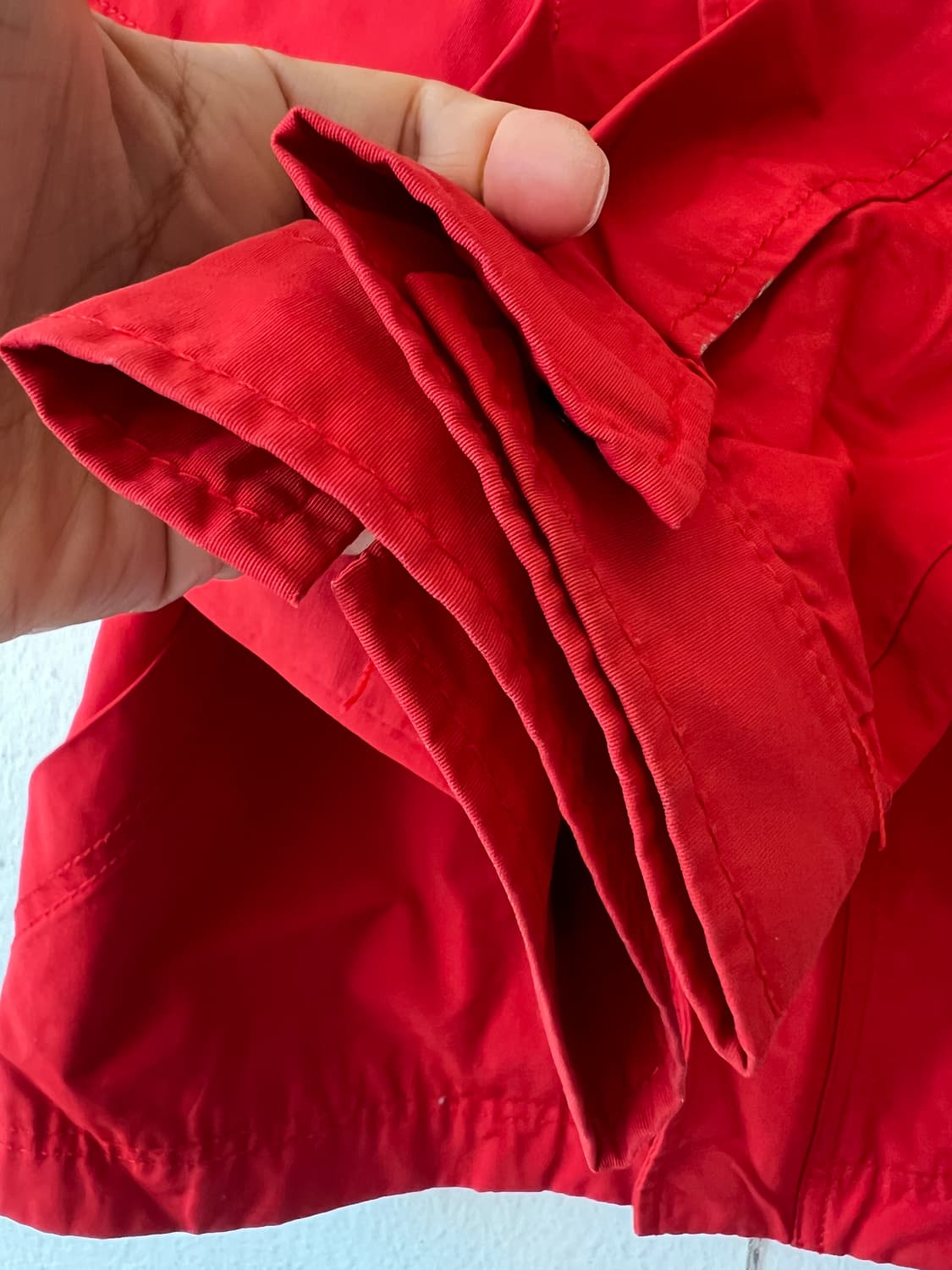 폴로랄프로렌 키즈 레드 후드집업점퍼 바람막이점퍼 상품이미지4