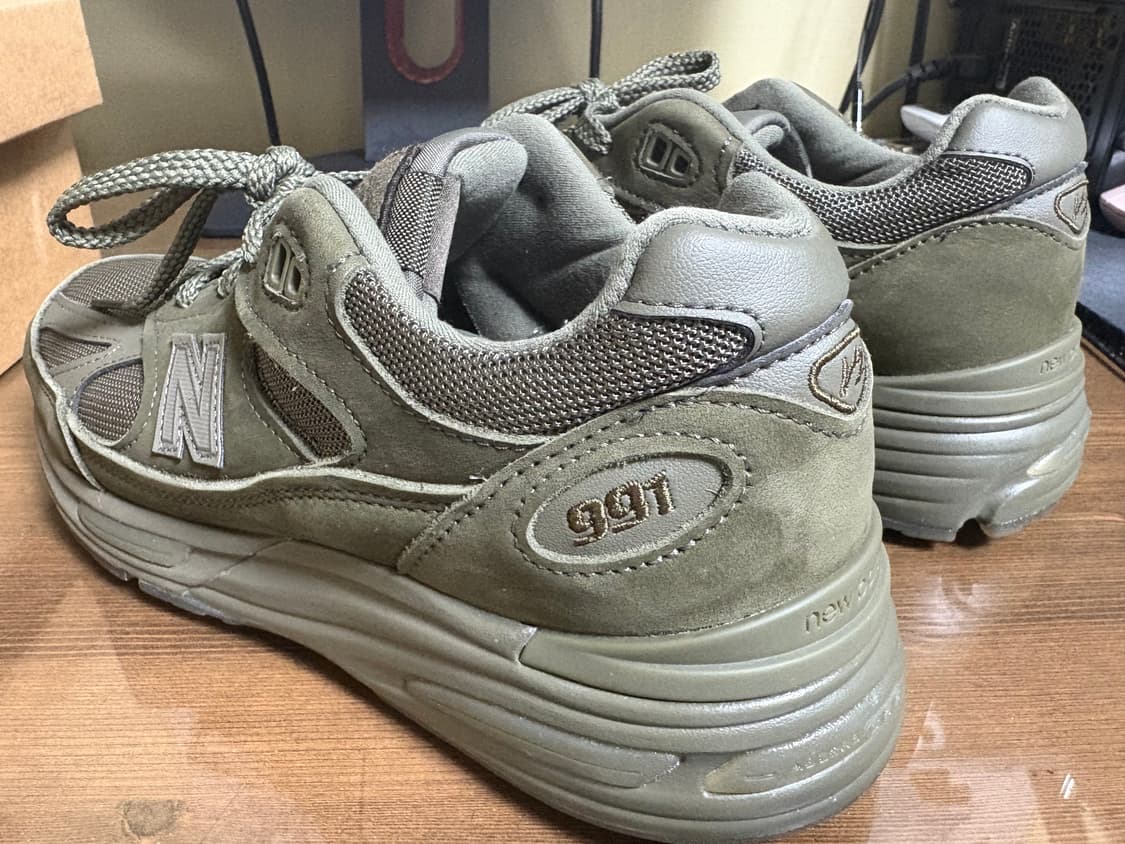 [240] 뉴발란스 스톤아일랜드 991v2 올리브그린 상품이미지2