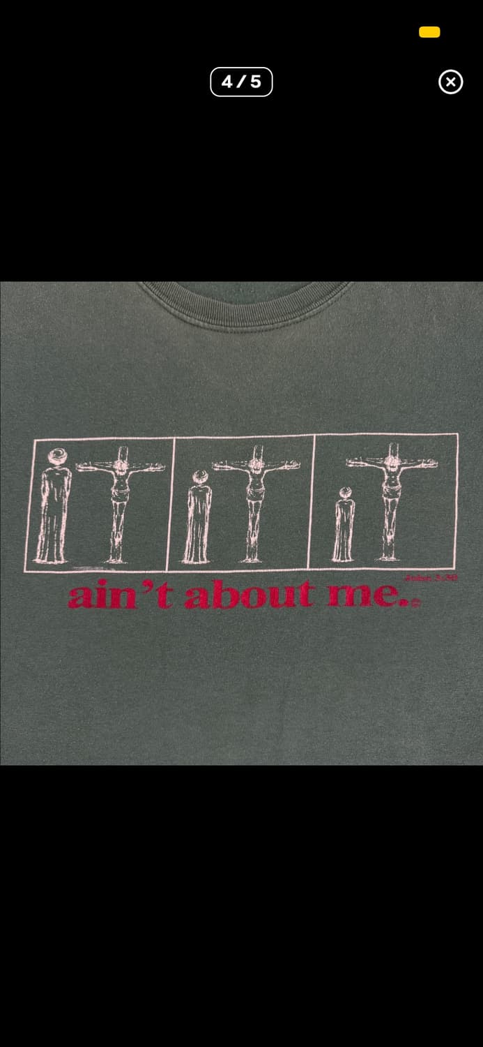 빈티지 2000s Jesus 지저스 티셔츠 상품이미지4