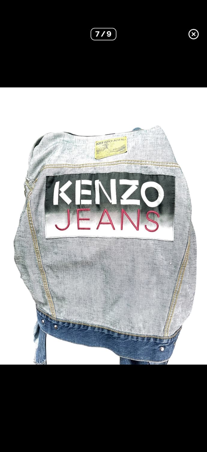 kenzo denim jacket 겐조 데님 자켓 상품이미지7
