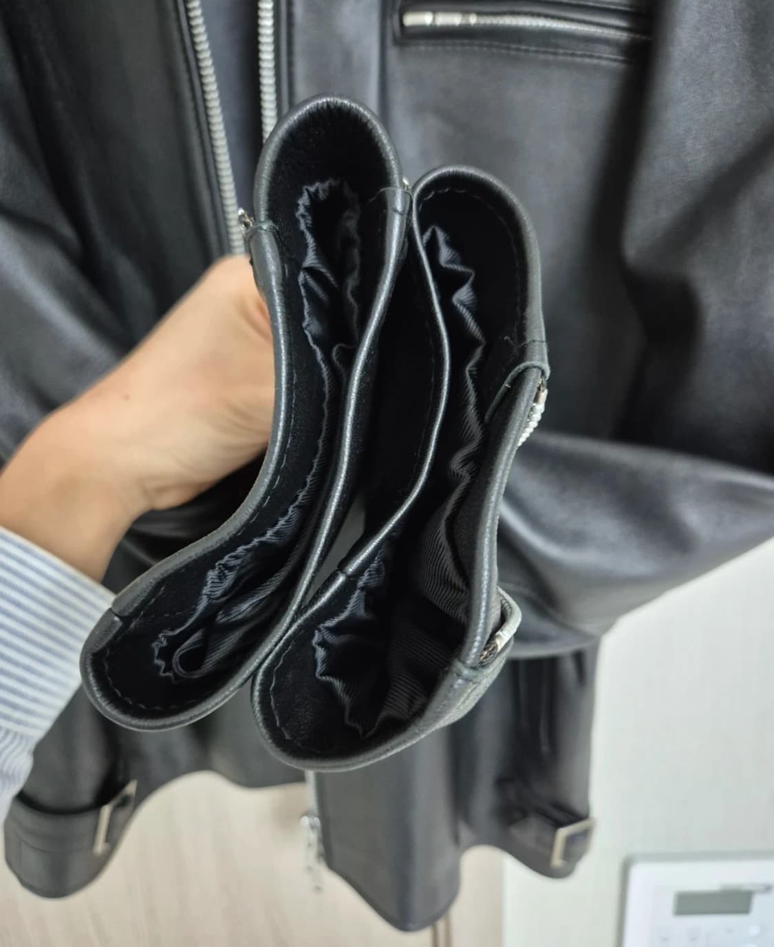 도프제이슨 램스킨 양 가죽 자켓 XXL 상품이미지4