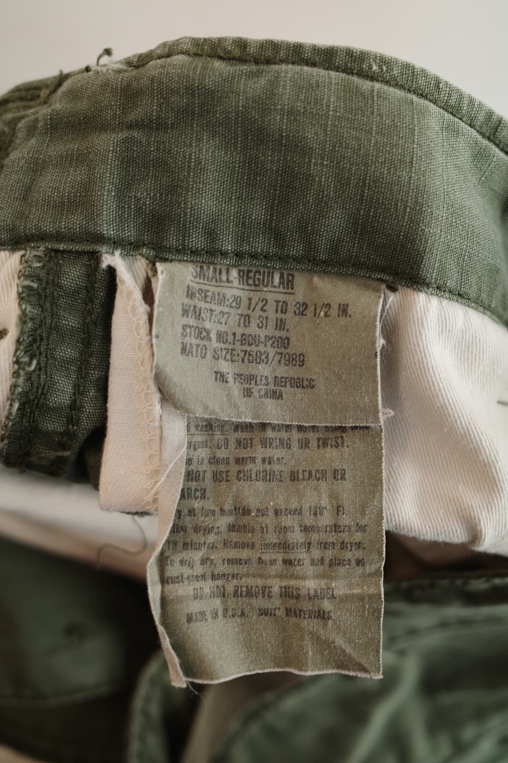 Vintage BUD 밀리터리 카고 쇼츠 (MADE IN USA) 상품이미지3