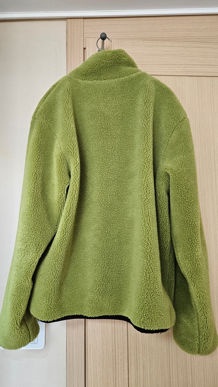 스투시 쉐르파 리버서블 자켓 모스그린 L 상품이미지2