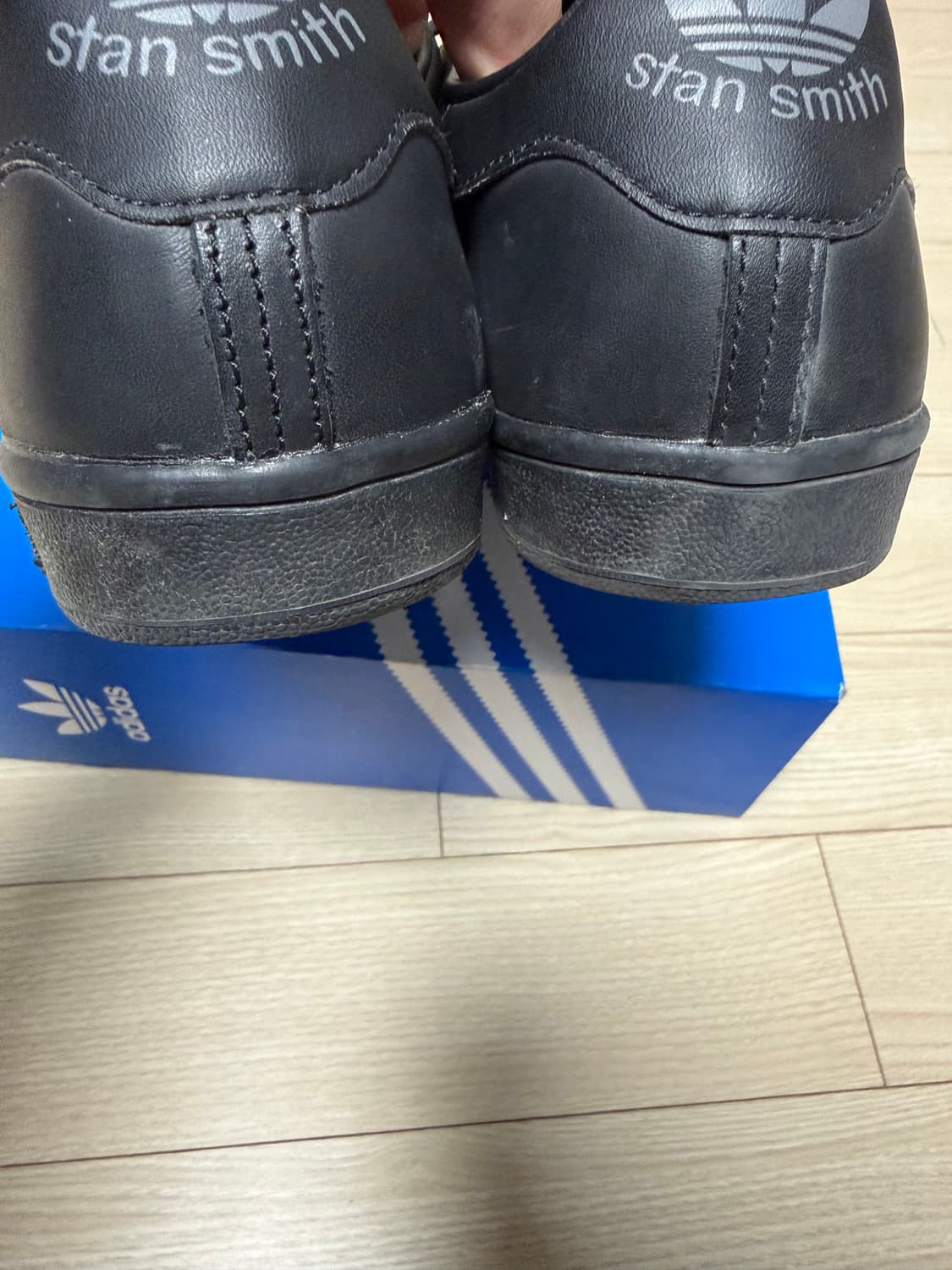 스탠스미스 80S 올블랙 남성 스니커즈 상품이미지4