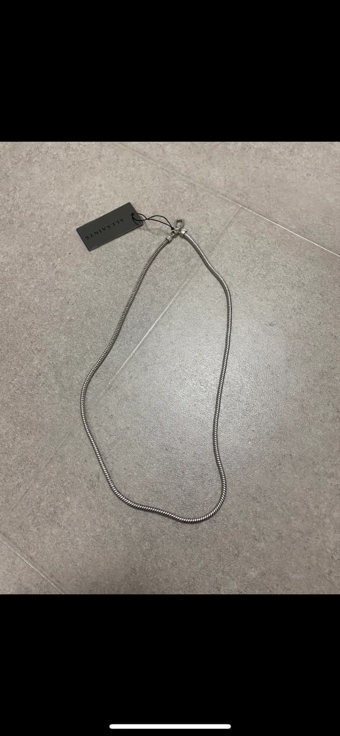 올세인츠 시그니처 스네이크 목걸이 상품이미지1