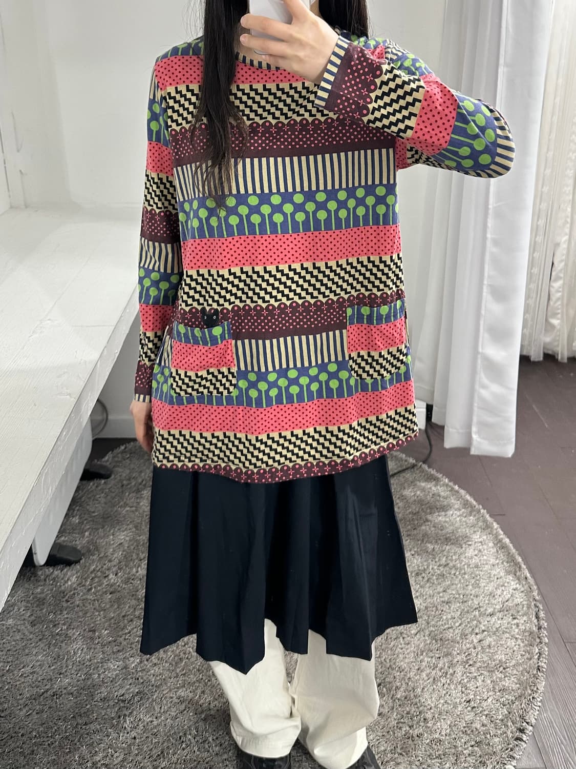 atsuko matano pattern longsleeve 상품이미지1