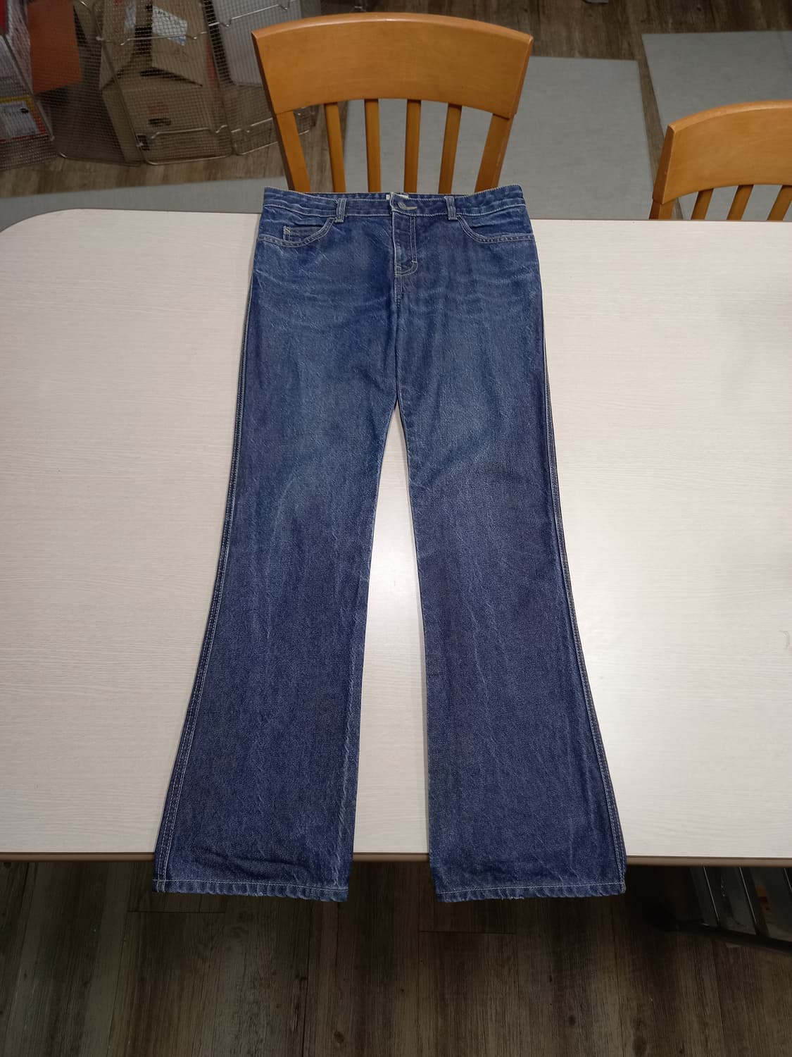28 Calvin Klein 골반 워싱 약부츠컷 28-871 상품이미지1