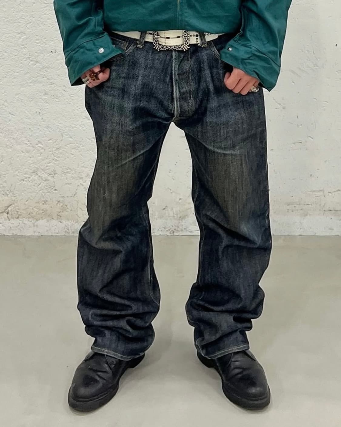 Studio D‘ARTISAN indigo denim 상품이미지1