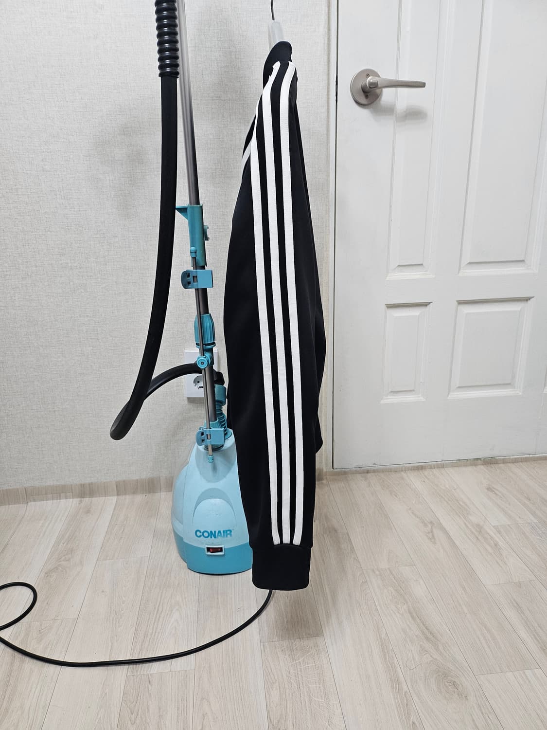 (100~105)XL☆초대장급☆아디다스 오리지널 슈퍼스타[검흰]트랙탑져지 상품이미지4