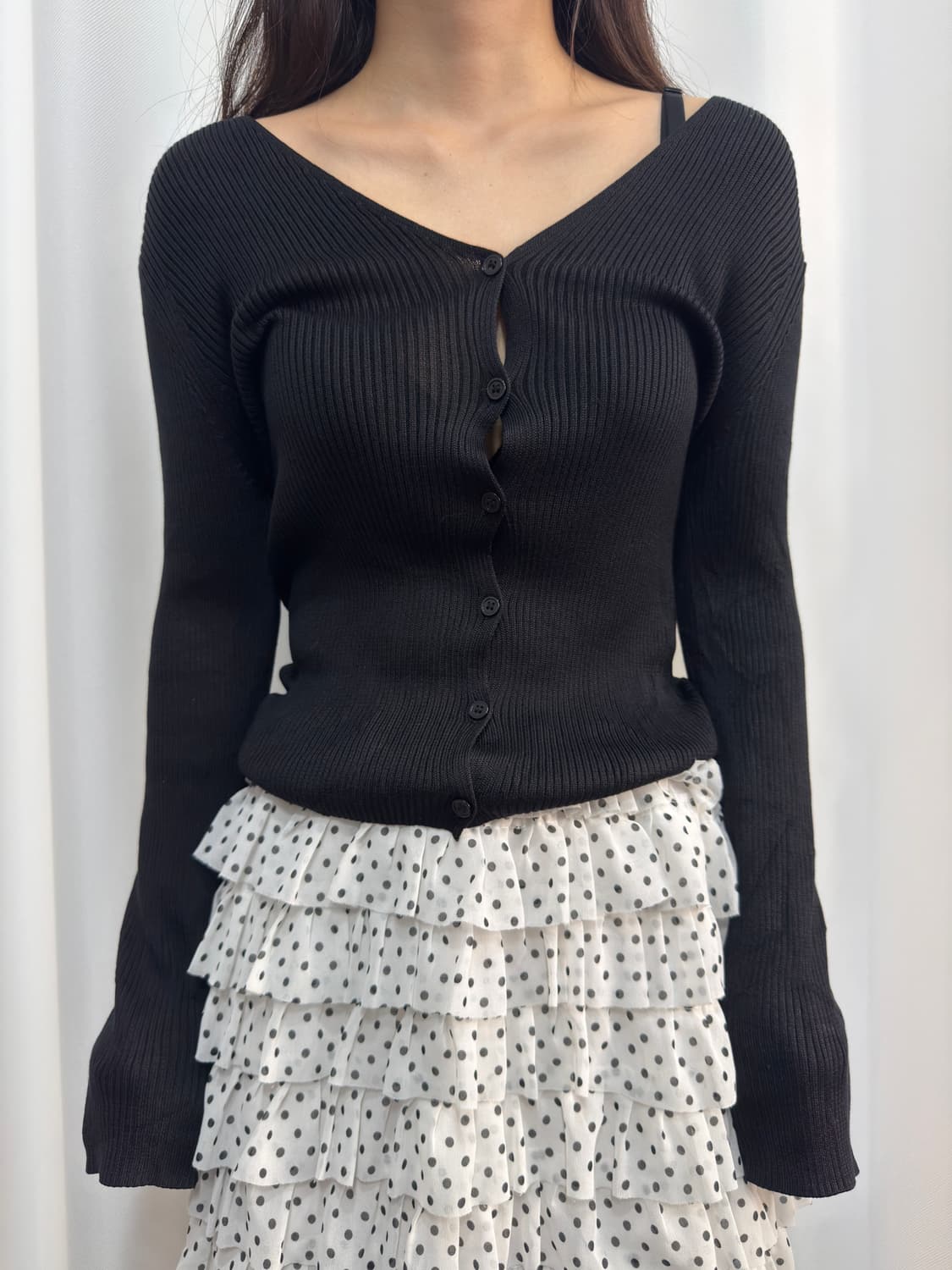 knit slim cardigan 상품이미지1