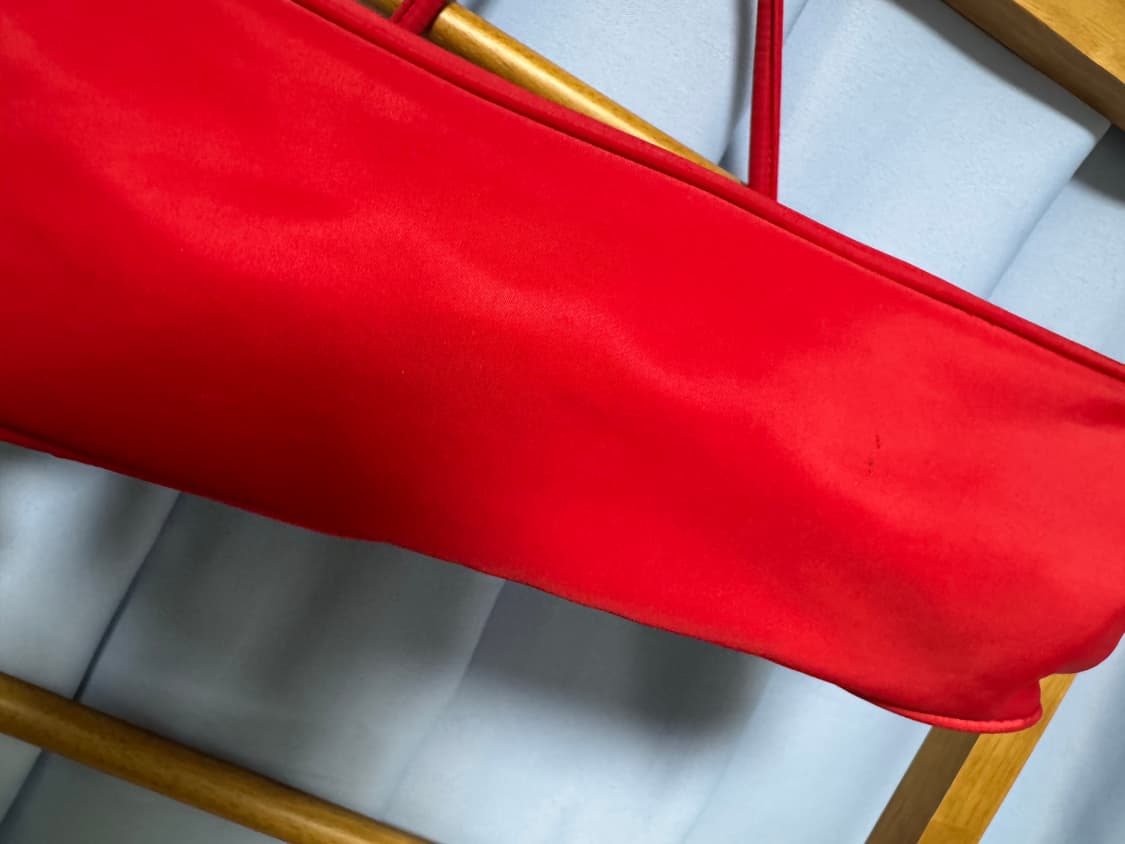 아카이브앱크 스커트백 레드 나일론 토트백 숄더백 상품이미지5