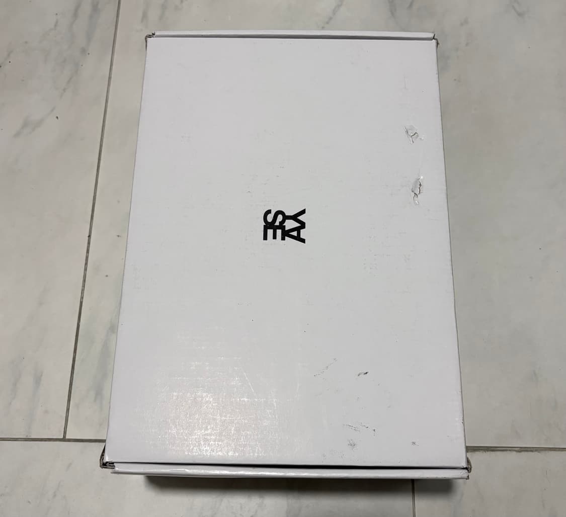 야세 스파이더 레더 스니커즈 블랙 상품이미지7