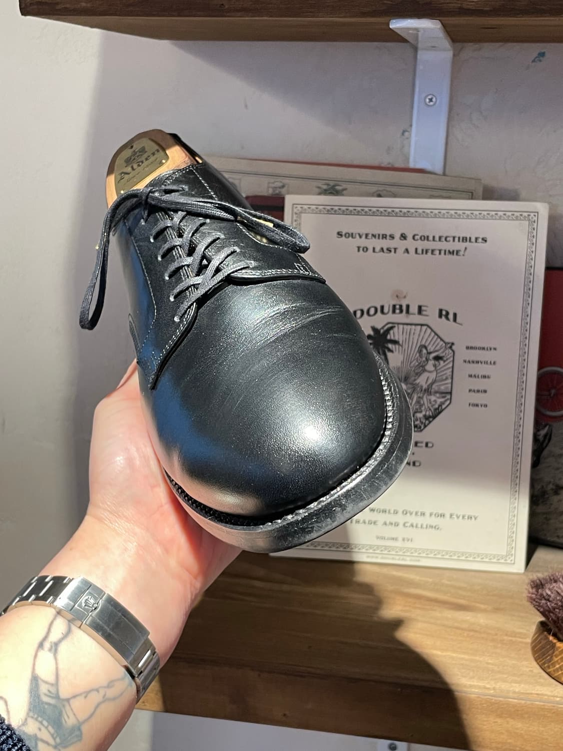 브라더 브릿지 밀리터리 라스트 더비슈즈 판매 알든 rrl 상품이미지4