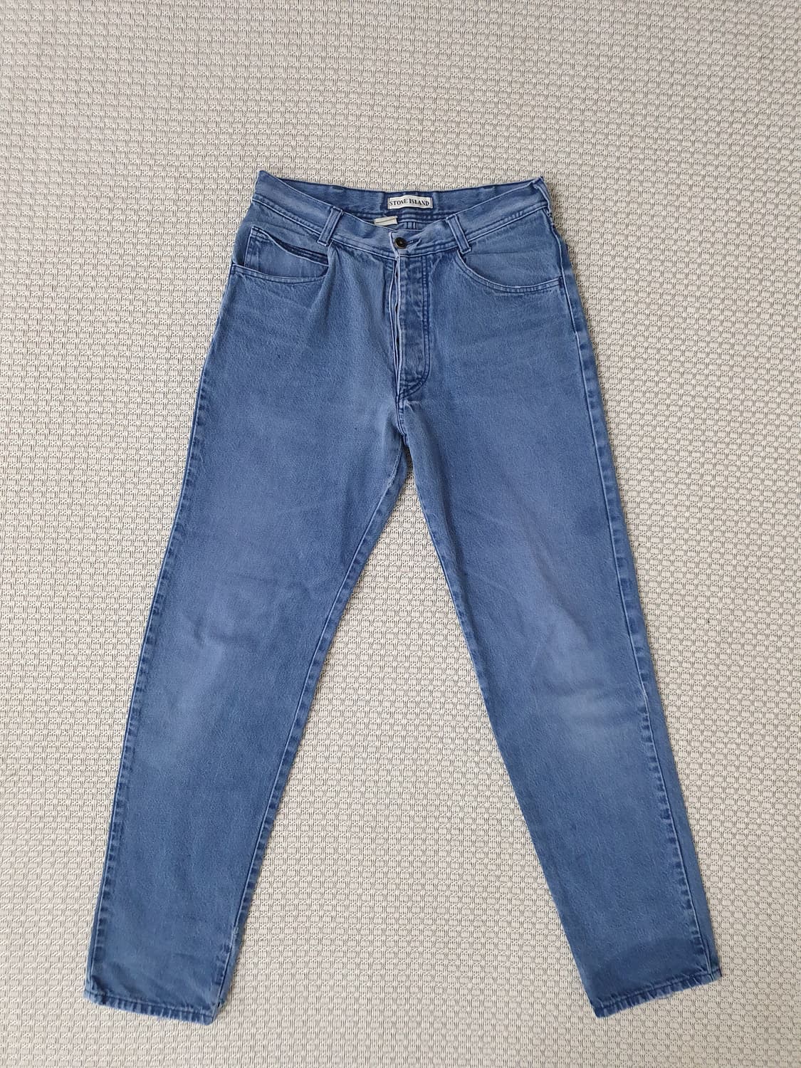 90s 스톤 아일랜드 그린 엣지 데님 진 상품이미지3