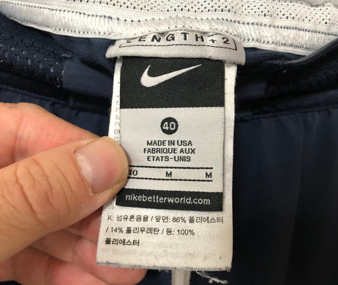 WKBL 나이키 부천 KEB하나은행 여자농구단 선수실착 농구쇼츠 40 상품이미지5