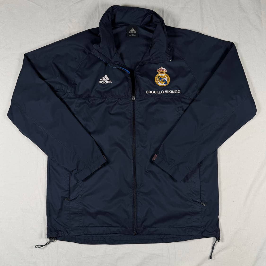 00s 아디다스 레알 마드리드 바이킹 자존심 축구 바람막이 집업 자켓 상품이미지1