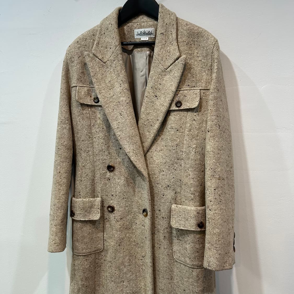 빈티지 더블 맥시 울 코트 상품이미지5