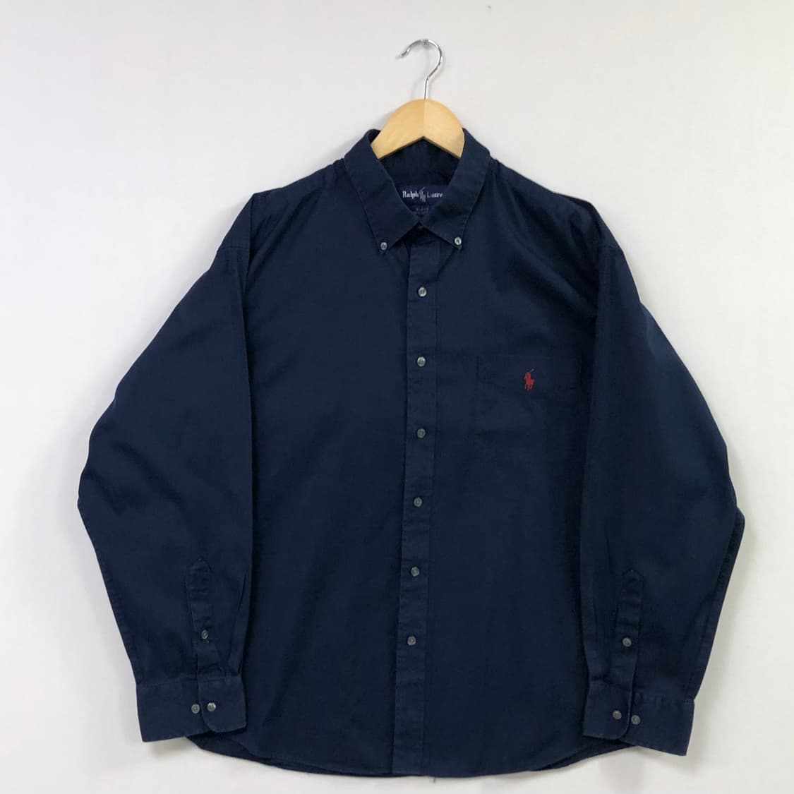 Xxl 폴로 솔리드코튼 셔츠 상품이미지2