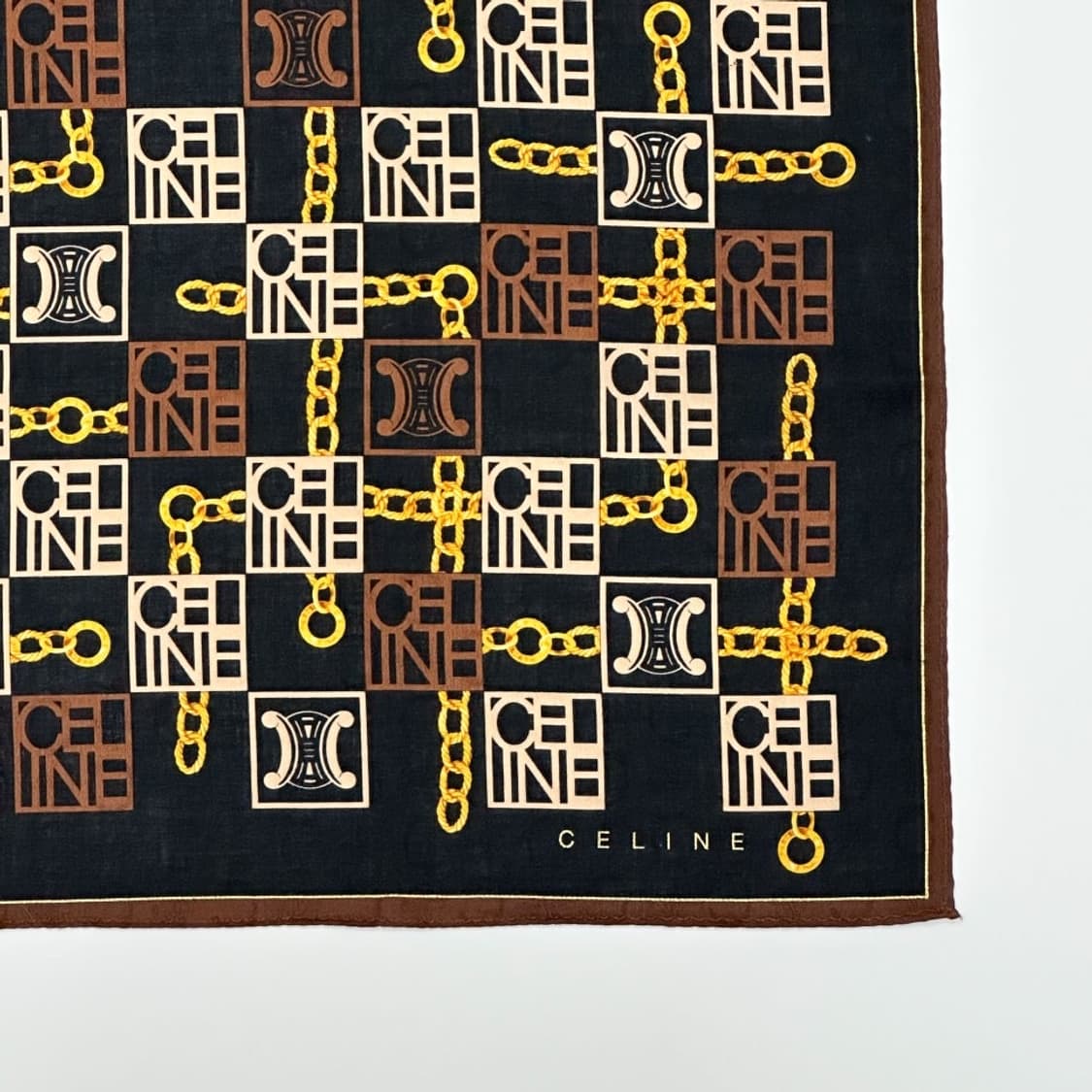 (새상품) celine / 셀린느 쁘띠스카프 손수건 상품이미지4