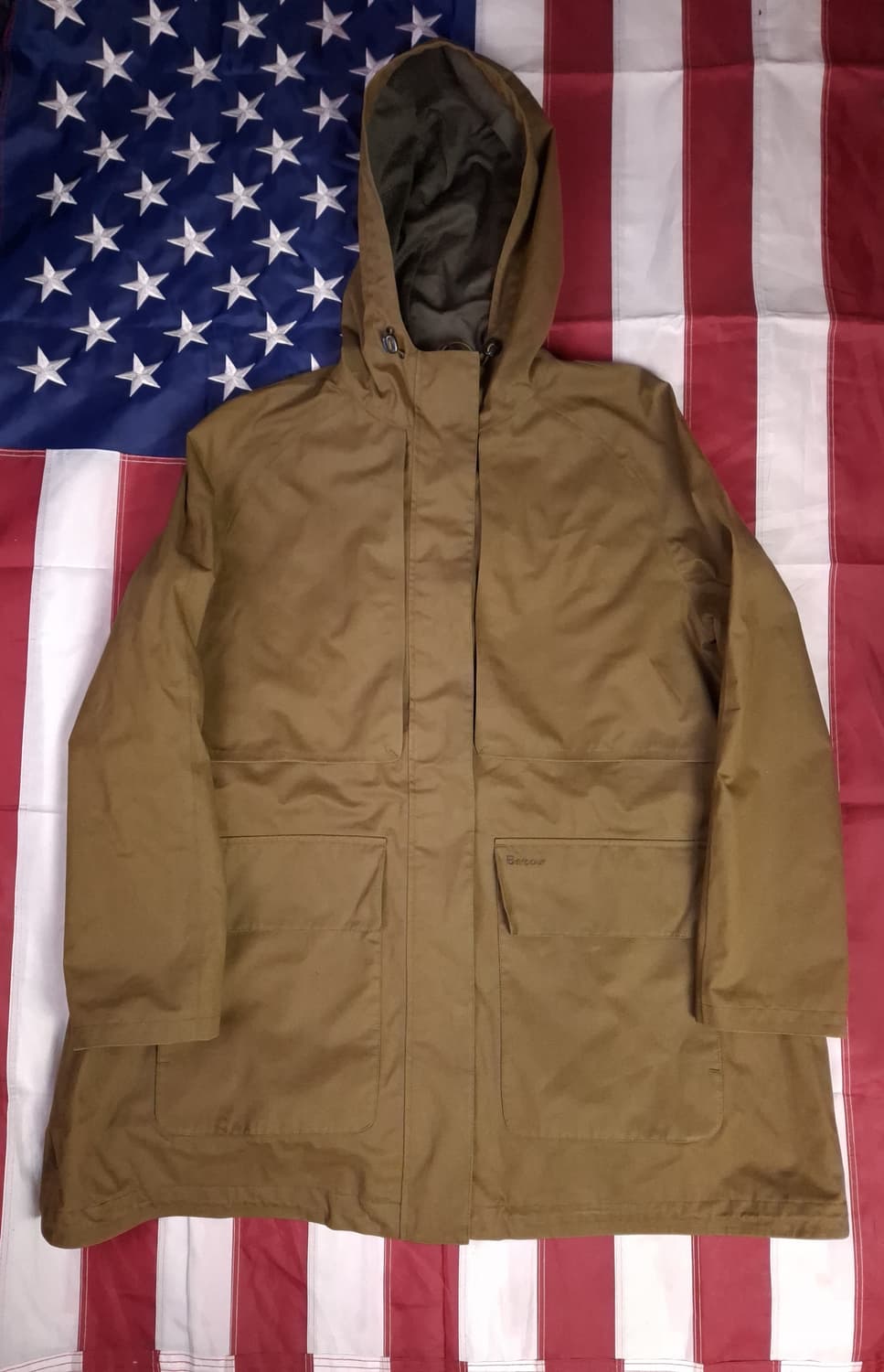 특A 오리지날 바버 우먼 후드롱자켓 상품이미지1