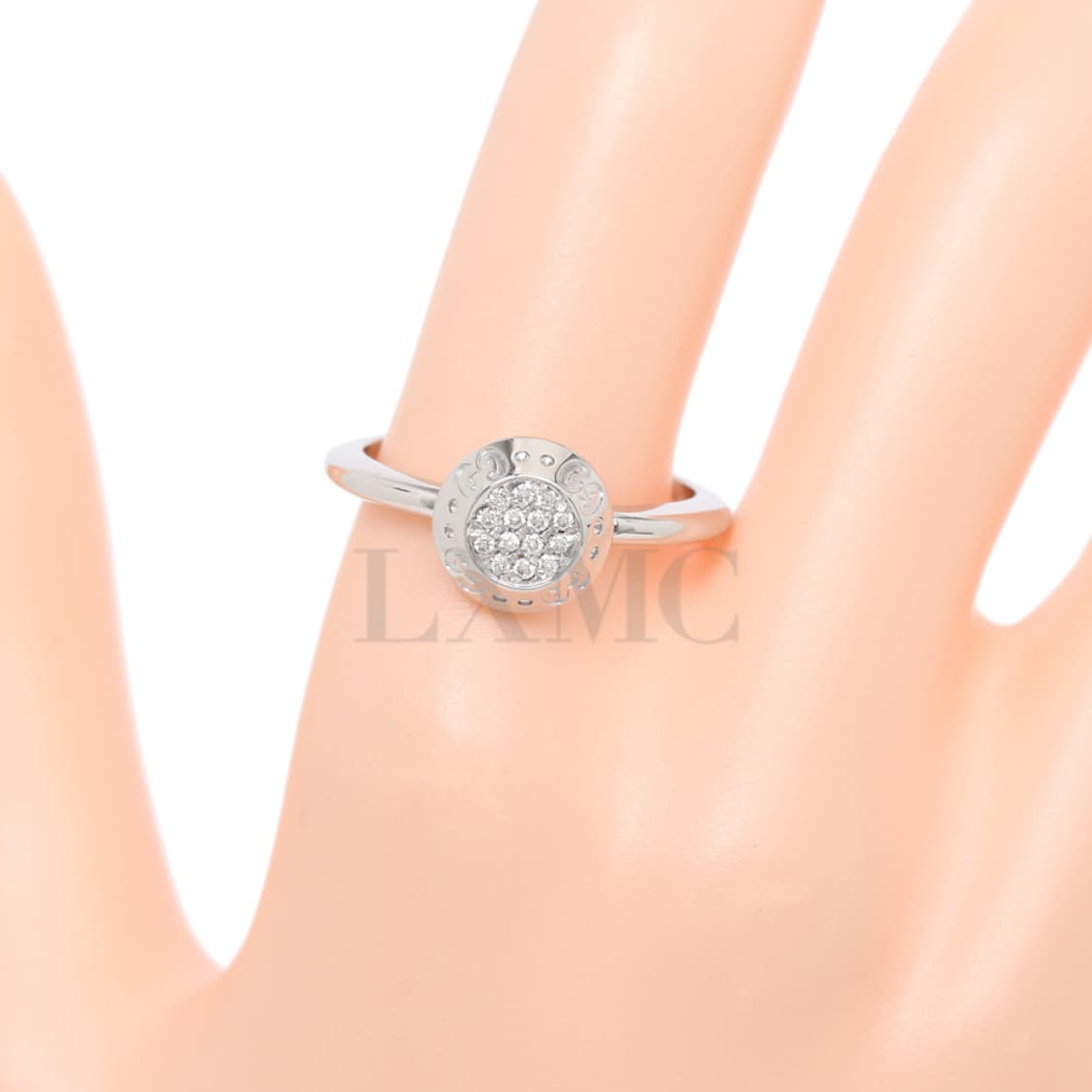 구찌 다이아 반지 18K 화이트골드 다이아링 90275575 상품이미지6