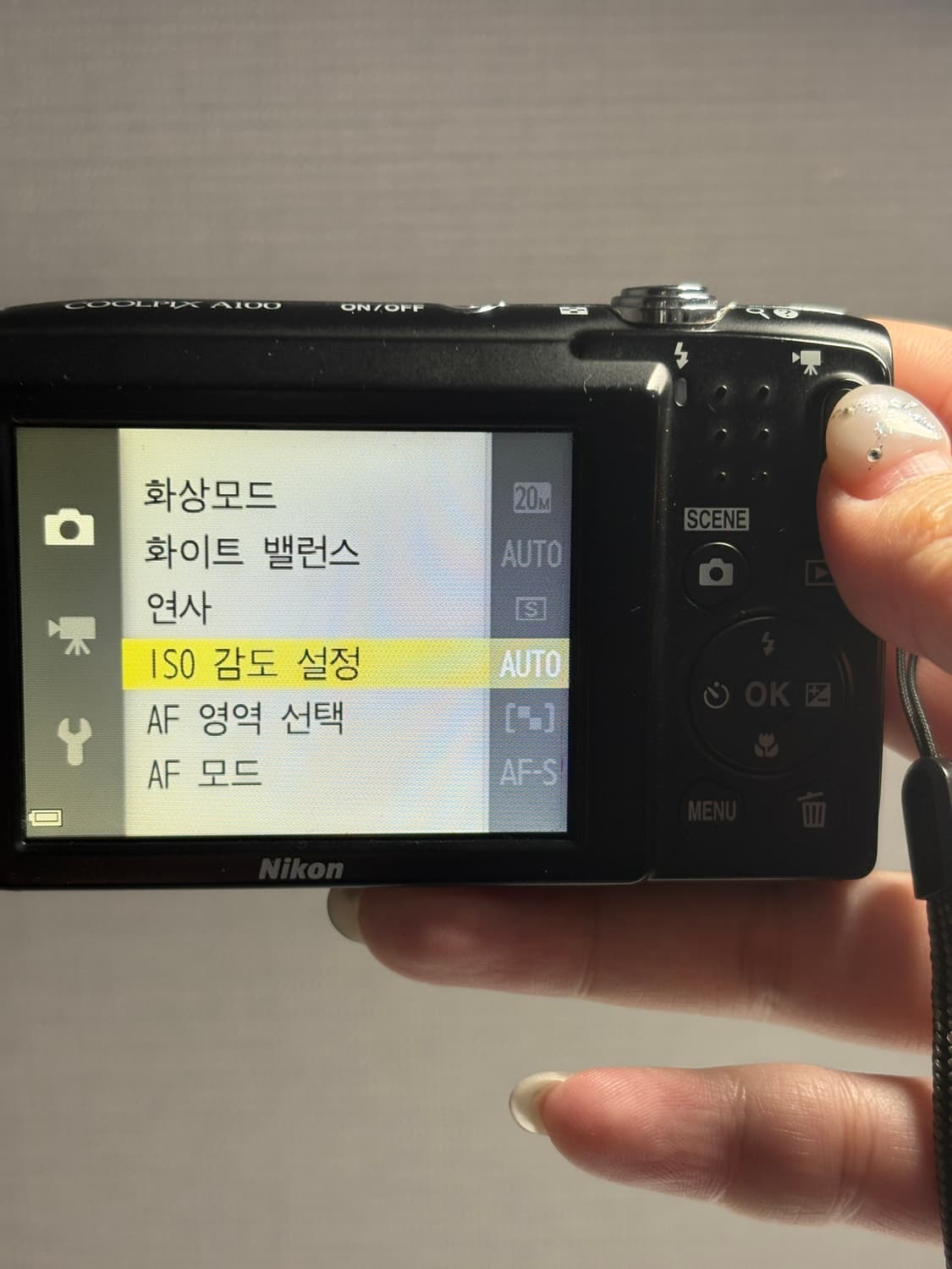 니콘 쿨픽스 a100 블랙 빈티지 카메라 상품이미지4