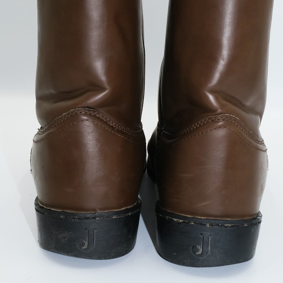 빈티지 저스틴 웨스턴 레더 부츠 9.5D(275)사이즈 BT27509 상품이미지8