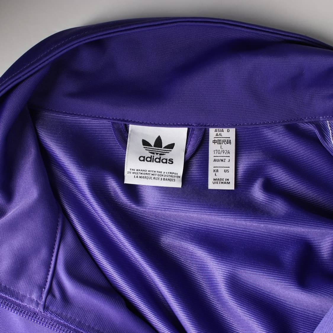 아디다스 오리지널스 파이어버드 퍼플 트랙탑 L 상품이미지5